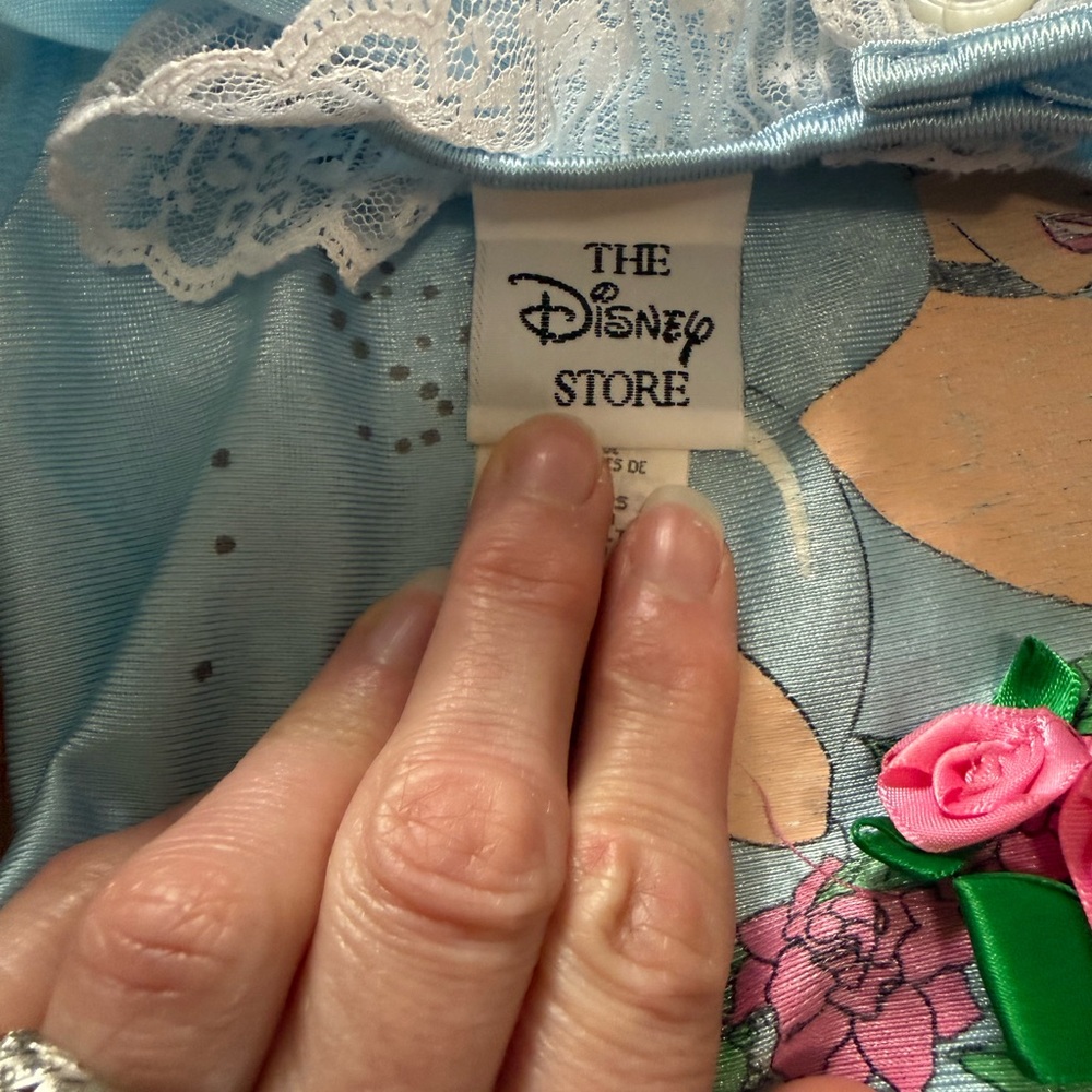 Cinderella Child Costume  Dress Up Vintage Disney Store 90s 4T Read Description - Picture 3 of 6
